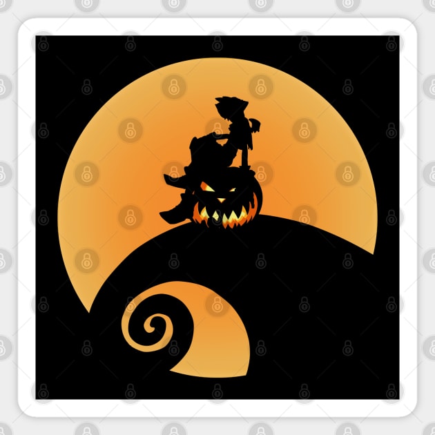 Halloween Kingdom Magnet by PCMdesigner